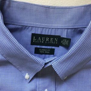 LAUREN RALPH LAUREN Classic-Fit Non-Iron Shirt